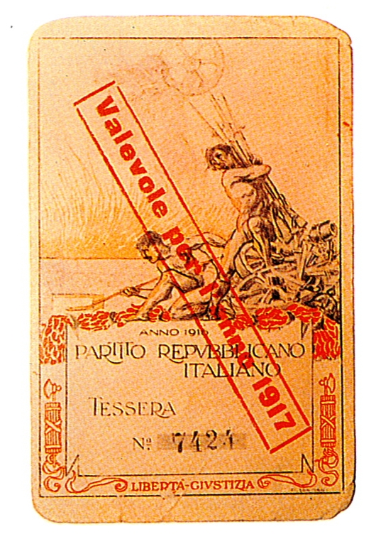 Tessera PRI 1917